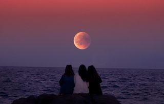 The Full Moon Magic | Group meditation at Gava beach